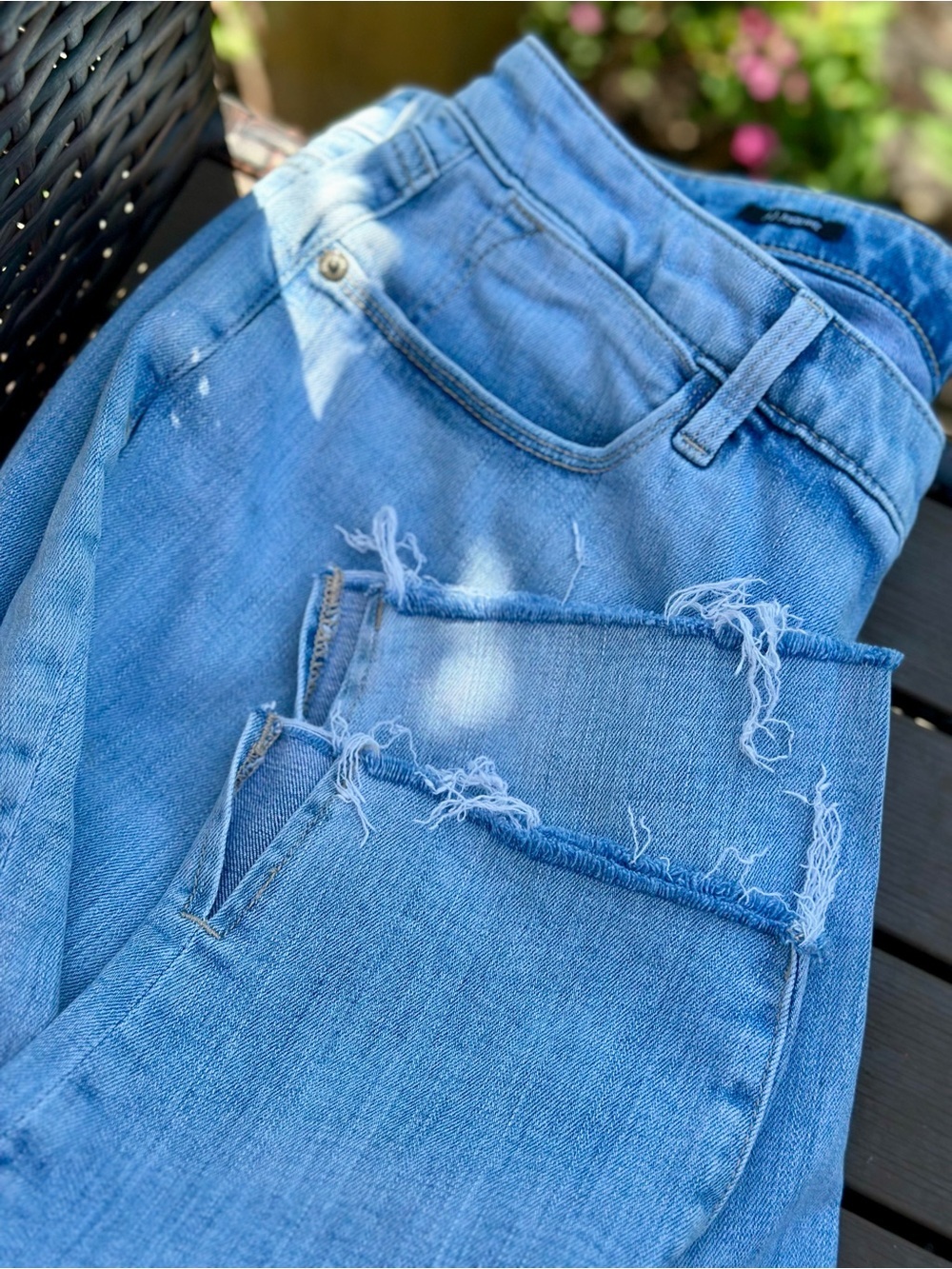 Talbots 5 Pocket Jeggings Size 8 Light Wash Stretch Denim Jeans - Picture 3 of 7
